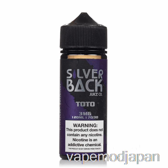 Vape Japan Toto - シルバーバックジュース株式会社- 120ml 0mg